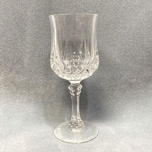 2 (two) Water Goblet Longchamp (Clear) by CRISTAL D'ARQUES-DURAND